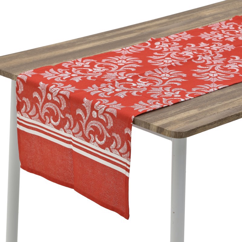 Click Τραβέρσα Υφασμάτινη Κόκκινη 40Χ140 6-40-121-0088