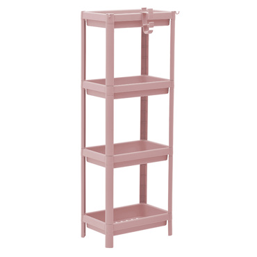 Inart Ραφιέρα PP Ροζ 36Χ23Χ100Ek