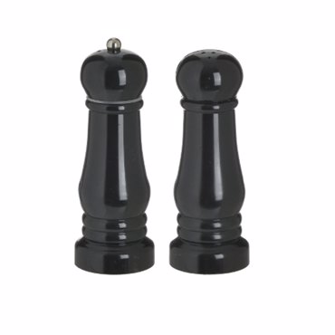 Click Σετ των 2 Μύλος Αλατοπίπερο PS σε Μαύρο Χρώμα 12x6x17cm 6-60-560-0192
