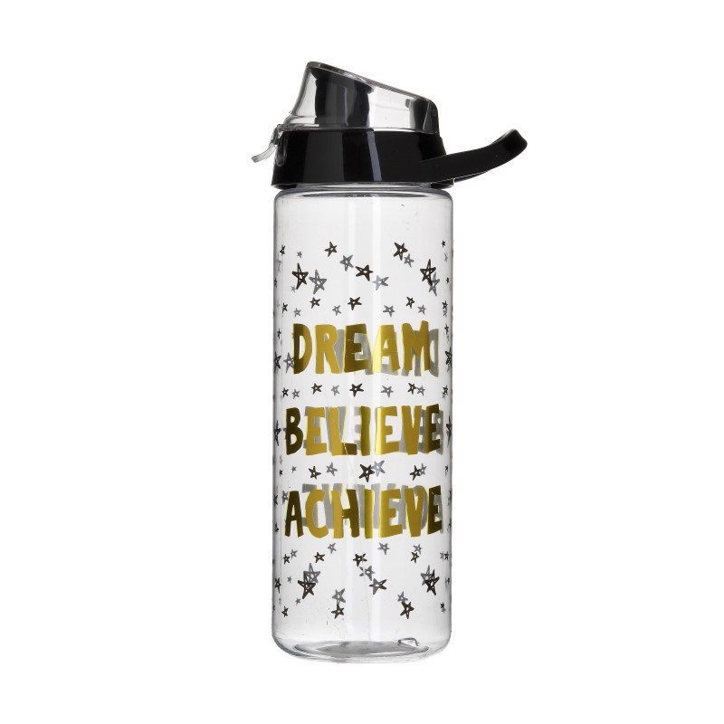 Click Παγούρι PL Μαύρο/Χρυσό 0.75L 10Χ7Χ24 6-60-805-0066