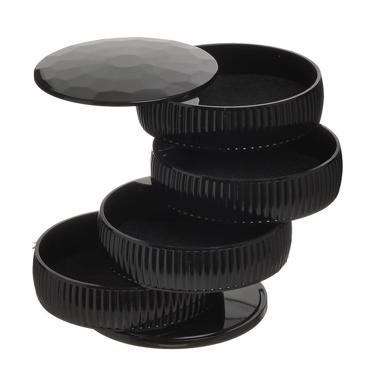 Click Μπιζουτιέρα PL 4 Θέσεων Γραμμές Μαύρη Δ11Χ12 6-70-198-0002