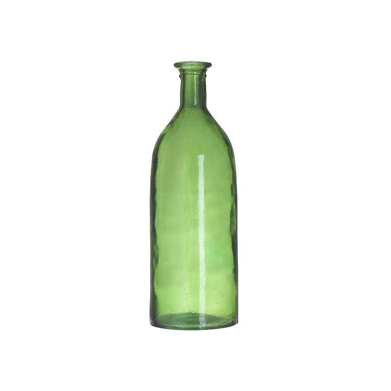 Click Διακοσμητικό Βάζο Γυάλινο Πράσινο Φ12x35cm 6-70-522-0010