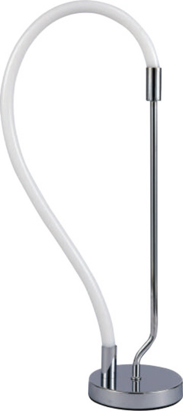 INLIGHT LED EPITRAPEZIO FOTISTIKO METALLIKO XROMIO/LEuKO 18W 1450Lm/3000K 60cm 3011