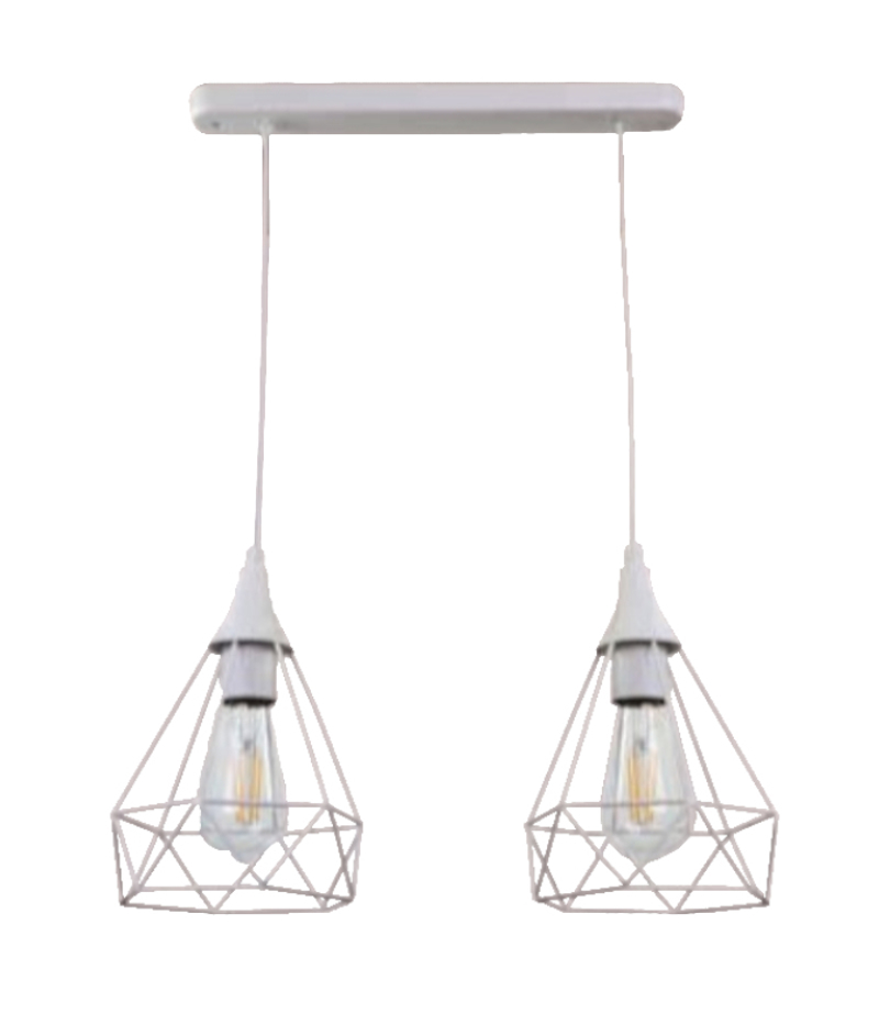 Φωτιστικά agiovlasitishome - ΣΗΜΑΝΤΙΚΟ: Σε περίπτωση διαφοράς τιμής από το κατάστημα ισχύει παντα και μόνο η τιμή του καταστήματος INLIGHT ΔΙΦΩΤΟ ΦΩΤΙΣΤΙΚΟ ΟΡΟΦΗΣ ΜΕΤΑΛΛΙΚΟ ΠΛΕΓΜΑ ΛΕΥΚΟ