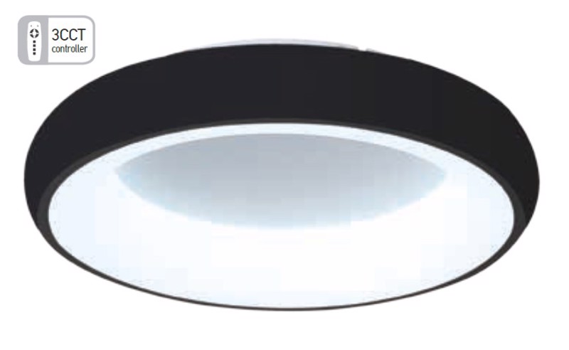 Φωτιστικά agiovlasitishome - ΣΗΜΑΝΤΙΚΟ: Σε περίπτωση διαφοράς τιμής από το κατάστημα ισχύει παντα και μόνο η τιμή του καταστήματος INLIGHT ΠΛΑΦΟΝΙΕΡΑ LED ΜΕ CONTROLLER ΡΥΘΜΙΣΗΣ ΕΝΤΑΣΗΣ/Θ