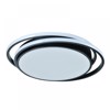 INLIGHT PLAFONIERA OROFIS ALOuMINIOu LED 36W  2900lm/4000K F50CM 42172-MAuRO
