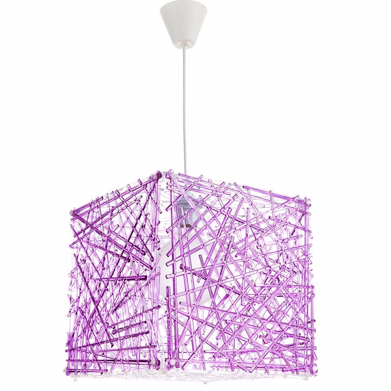 INLIGHT ΦΩΤΙΣΤΙΚΟ ΟΡΟΦΗΣ ΚΥΒΟΣ PLEXIGLASS ΜΩΒ 4339