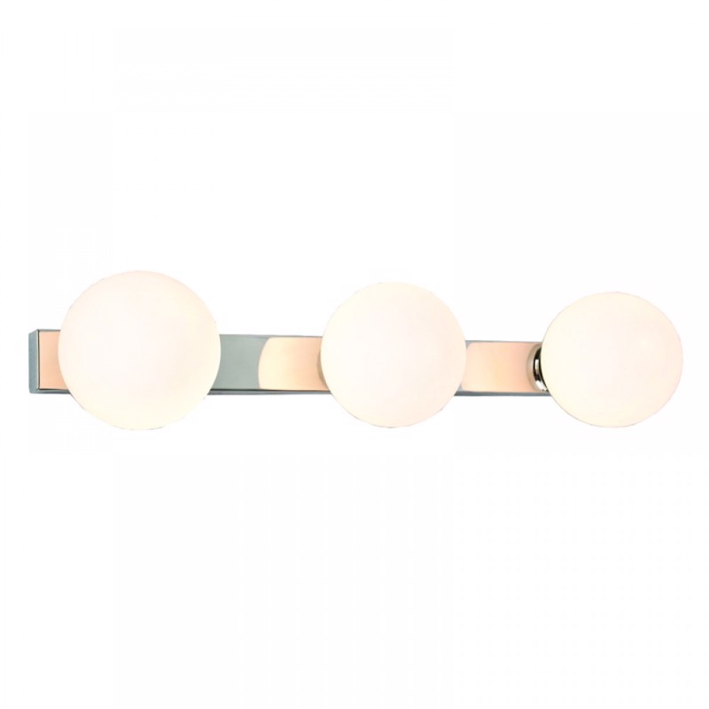 inLight - ΣΗΜΑΝΤΙΚΟ: Σε περίπτωση διαφοράς τιμής από το κατάστημα ισχύει παντα και μόνο η τιμή του καταστήματος INLIGHT 3ΦΩΤΟ ΕΠΙΤΟΙΧΙΟ ΦΩΤΙΣΤΙΚΟ ΜΠΑΝΙΟΥ ΧΡΩΜΙΟ/ΛΕΥΚΗ