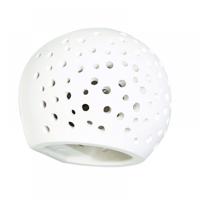 INLIGHT ΑΠΛΙΚΑ ΤΟΙΧΟΥ ΓΥΨΙΝΗ G9 15Χ13CM 43421-ΛΕΥΚΟ