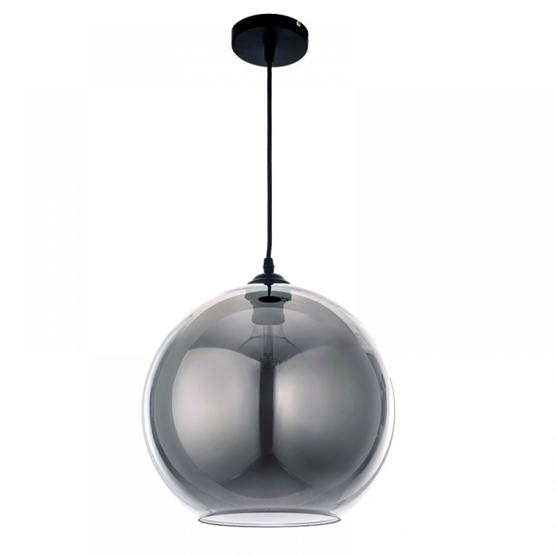 INLIGHT ΦΩΤΙΣΤΙΚΟ ΟΡΟΦΗΣ ΚΡΕΜΑΣΤΟ ΓΥΑΛΙΝΟ ΦΙΜΕ E27 Φ25 