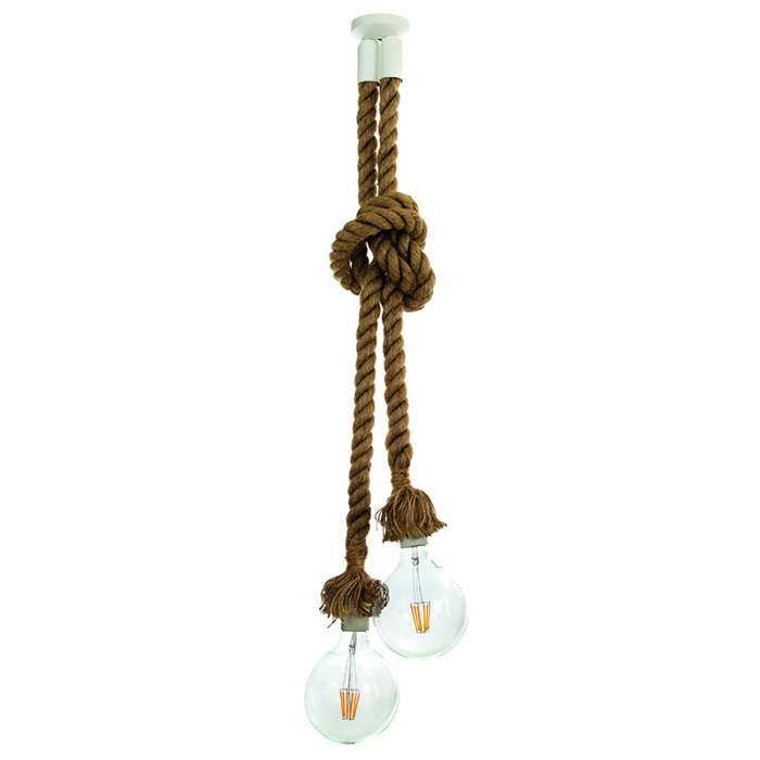 INLIGHT DIFOTO FOTISTIKO OROFIS KREMASTO SXOINI LEuKO/FuSIKO E27 160cm 4381-2