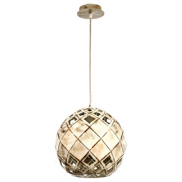 INLIGHT ΦΩΤΙΣΤΙΚΟ ΟΡΟΦΗΣ ΜΕΤΑΛΛΙΚΟ ΛΕΥΚΗ ΠΑΤΙΝΑ E27 Φ50 4478A