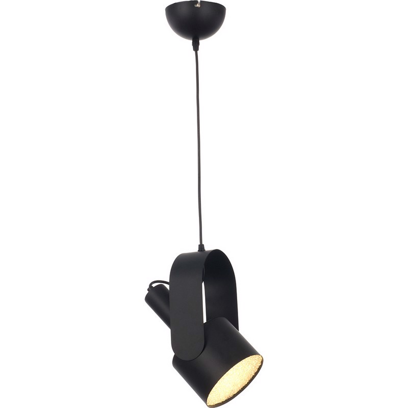INLIGHT ΚΡΕΜΑΣΤΟ ΣΠΟΤ ΟΡΟΦΗΣ LED ΜΕΤΑΛΛΙΚΟ ΜΑΥΡΟ 4479