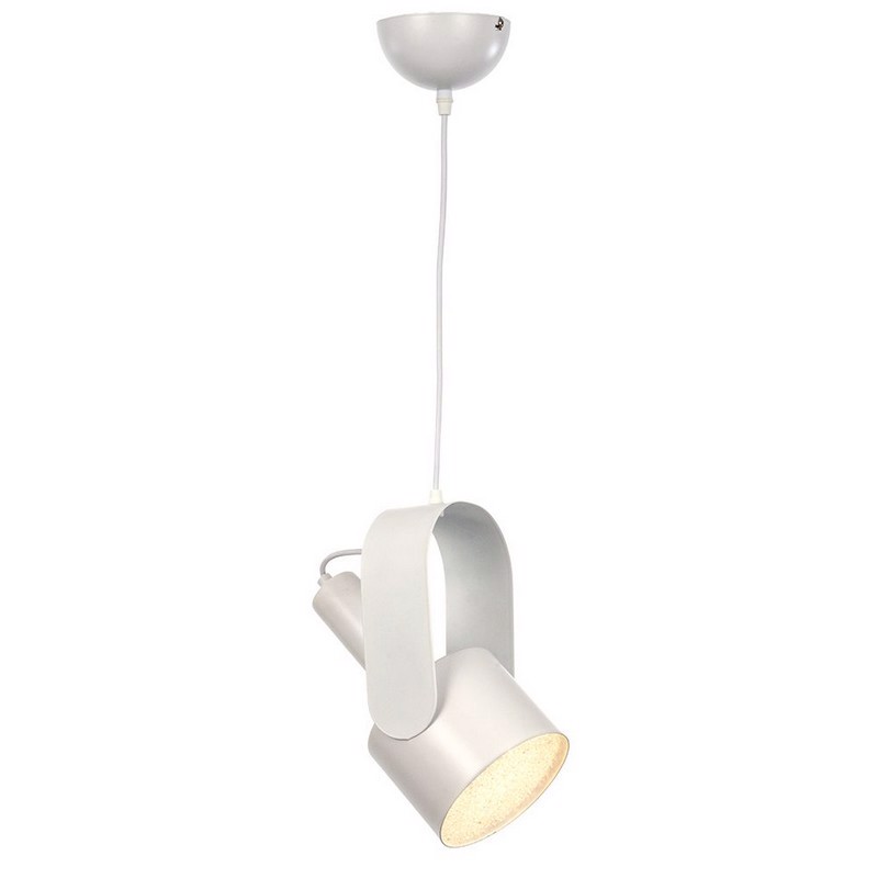 INLIGHT ΚΡΕΜΑΣΤΟ ΣΠΟΤ ΟΡΟΦΗΣ LED ΜΕΤΑΛΛΙΚΟ ΛΕΥΚΟ 4479