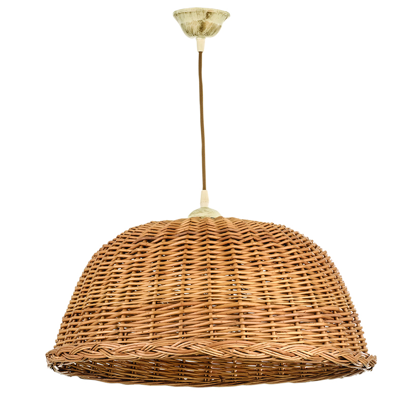 INLIGHT ΦΩΤΙΣΤΙΚΟ ΟΡΟΦΗΣ ΚΡΕΜΑΣΤΟ ΡΑΤΑΝ NATURAL Φ48 4498Α