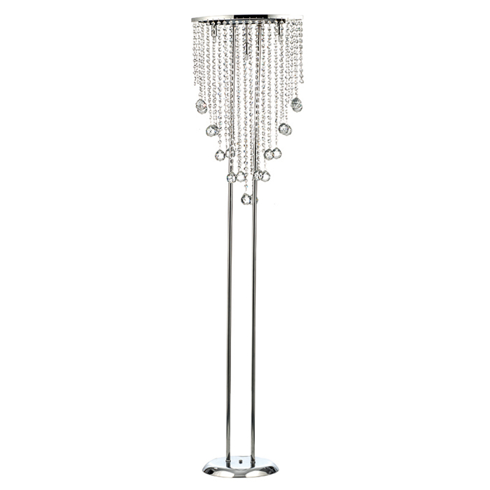 INLIGHT EPIDAPEDIO FOTISTIKO METALLIKO/KRuSTALLINO XROMIO  G9 F42x170cm 45334