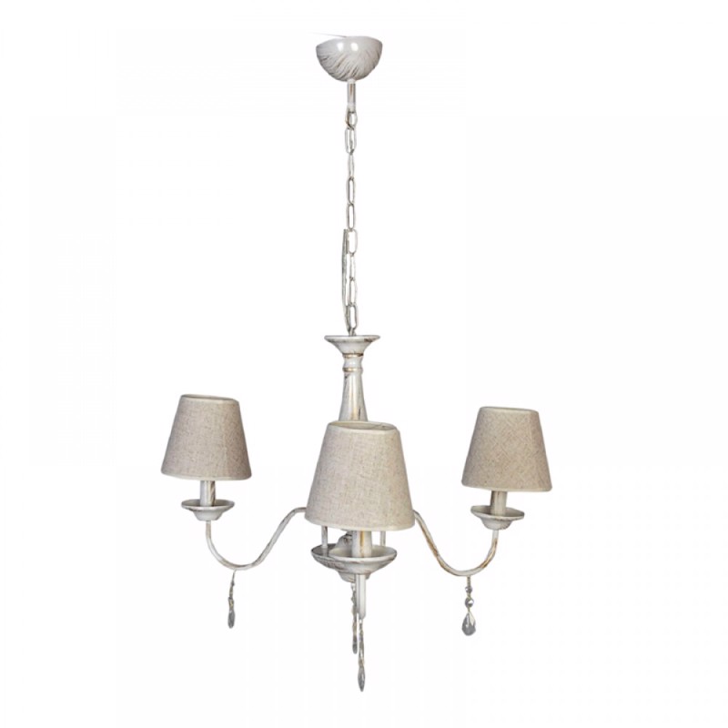 Φωτιστικά agiovlasitishome - ΣΗΜΑΝΤΙΚΟ: Σε περίπτωση διαφοράς τιμής από το κατάστημα ισχύει παντα και μόνο η τιμή του καταστήματος INLIGHT 3ΦΩΤΟ ΚΡΕΜΑΣΤΟ ΦΩΤΙΣΤΙΚΟ ΟΡΟΦΗΣ ΜΕΤΑΛΛΙΚΟ ΛΕΥΚΗ