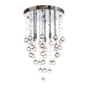 INLIGHT 5FOTO FOTISTIKO OROFIS METALLIKO/KRuSTALLINO XROMIO G9 F40x65cm 5201B