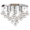 INLIGHT 4FOTO FOTISTIKO OROFIS METALLIKO/KRuSTALLINO XROMIO G9 F30x20cm 5292G