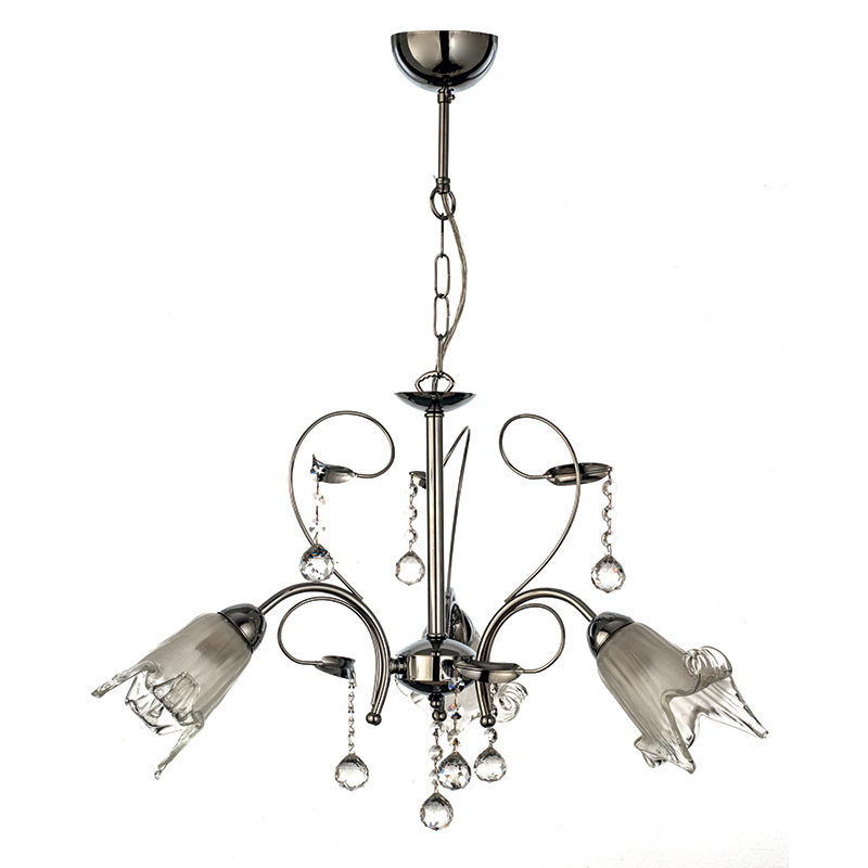 inLight - ΣΗΜΑΝΤΙΚΟ: Σε περίπτωση διαφοράς τιμής από το κατάστημα ισχύει παντα και μόνο η τιμή του καταστήματος Inlight 3φωτο Φωτιστικό Οροφής Μέταλλο Γυαλί Κρύσταλλο