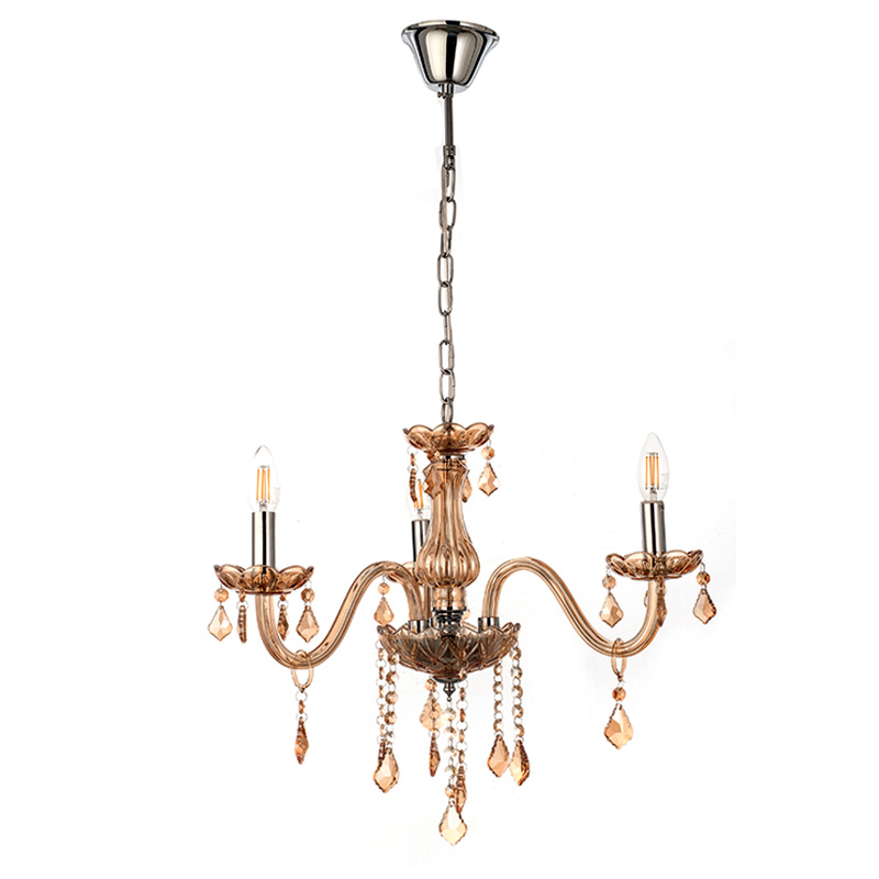 Φωτιστικά agiovlasitishome - ΣΗΜΑΝΤΙΚΟ: Σε περίπτωση διαφοράς τιμής από το κατάστημα ισχύει παντα και μόνο η τιμή του καταστήματος INLIGHT 3ΦΩΤΟΣ ΠΟΛΥΕΛΑΙΟΣ ΓΥΑΛΙΝΟΣ ΜΕΛΙ ΜΕ ΚΡΥΣΤΑΛΛΑ E1