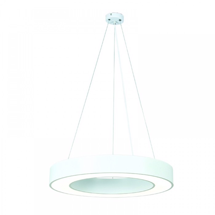 INLIGHT FOTISTIKO OROFIS ALOuMINIOu LED 75W 6000lm/4000K F80CM 6171-80-LEuKO