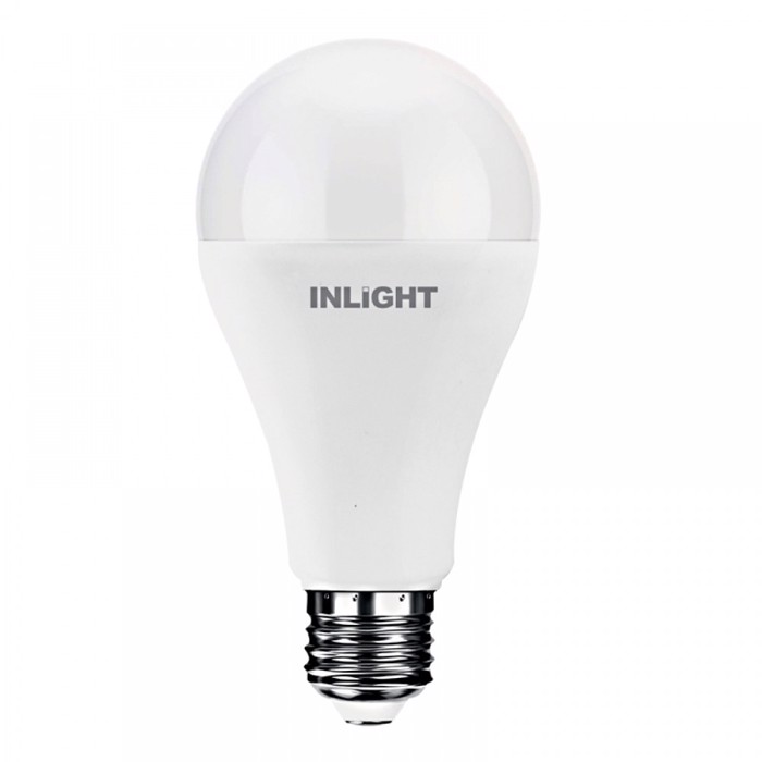INLIGHT Lamptiras E27 LED A67 18W 1800Lm 4000K Fusiko Lefko 7.27.18.04.2