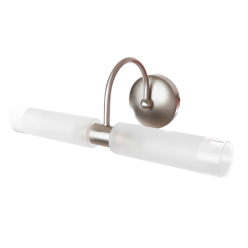 Φωτιστικά agiovlasitishome - ΣΗΜΑΝΤΙΚΟ: Σε περίπτωση διαφοράς τιμής από το κατάστημα ισχύει παντα και μόνο η τιμή του καταστήματος INLIGHT ΑΠΛΙΚΑ ΜΠΑΝΙΟΥ ΓΥΑΛΙΝΗ ΜΕΤΑΛΛΙΚΗ ΝΙΚΕΛ ΜΑΤ 2 x