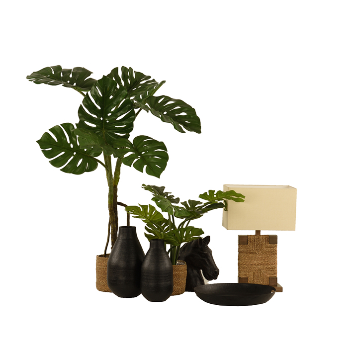 InTheBox - Maison DAHLIA Δίσκος Αλουμινίου Μαύρος Φ40x6cm 014962 InTheBox - Maison DAHLIA Diskos Alouminiou Mavros F40x6cm 014962