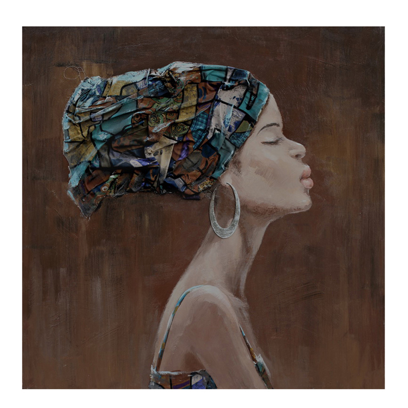 InTheBox - Maison HYPNOSE Πίνακας Καμβάς Πολύχρωμος με 