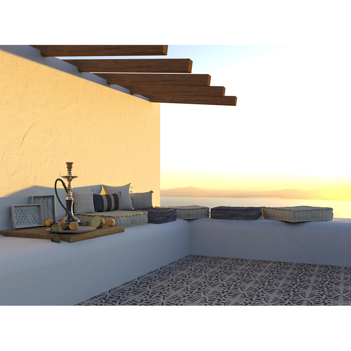 InTheBox - Maison ROBOS Diskos MDF Lefkos F49.5cm 015748