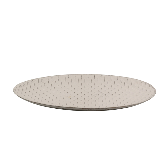 InTheBox - Maison ROBOS Diskos MDF Lefkos F49.5cm 015748
