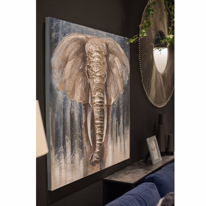 InTheBox - Maison MY ELEFANT Pinakas Kambas Poluxromos me Xulo 100x3x100cm 017114
