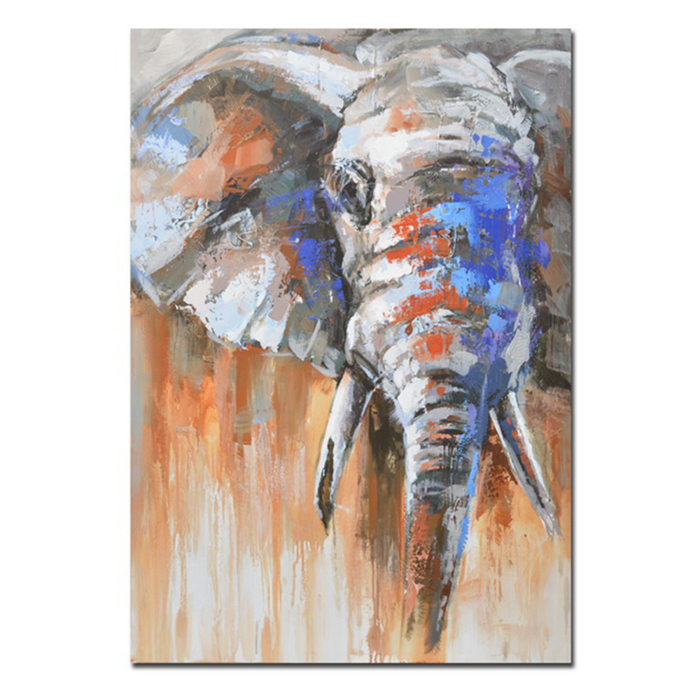 InTheBox - Maison ELEFANT IN COLOR Pinakas Kambas me Xulo Poluxromos 90x120x3cm 017115