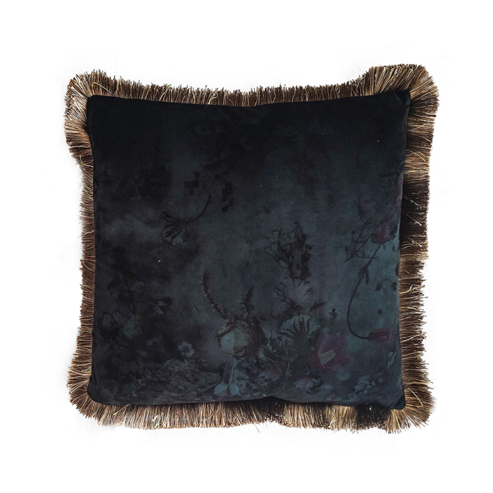 InTheBox - Maison TRES Diakosmitiko Maxilari Beloudino Polyester Ble/Prasino 45x45cm 017175