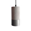 InTheBox - Maison STRIP Kremasto Fotistiko Orofis Tsimentenio/Metalliko 1xE27 F9.5x20cm 017678
