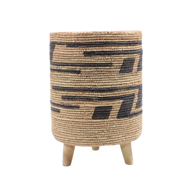 Γλάστρες - Ζαρντινιέρες agiovlasitishome - ΣΗΜΑΝΤΙΚΟ: Σε περίπτωση διαφοράς τιμής από το κατάστημα ισχύει παντα και μόνο η τιμή του καταστήματος InTheBox - Maison INKA Κασπώ Resin Φυσικό/Μαύρο Φ18.5x2