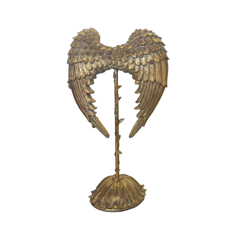 InTheBox - Maison VOLE DECO Φτερά Resin Χρυσά 26.5x14x4