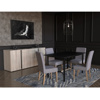 InTheBox - Maison CRANE 1 Pinakas Kambas me Xulo Mavros/Ggri/Lefkos 122.5x82.5x4.5cm 018740