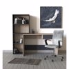 InTheBox - Maison CRANE 2 Pinakas Kambas me Petrol/Lefko/Mavro Xulo 82.5x82.5x4.5cm 018741