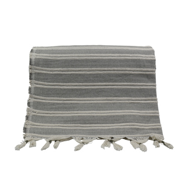 InTheBox - Maison AMMOS 1 Ριχτάρι Βαμβακερό Μπεζ 150x210cm 019626