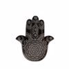 InTheBox HAMSA DECO TOIXOu Diakosmitiko Resin Mavro/Lefko 25x3x30cm 019682