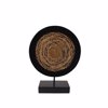InTheBox - Maison HAUSA 1 DECO Diakosmitiko Resin Mavro/Xruso 27x9.5x34.5cm 019746