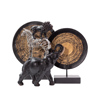 InTheBox - Maison HAUSA 1 DECO Diakosmitiko Resin Mavro/Xruso 27x9.5x34.5cm 019746