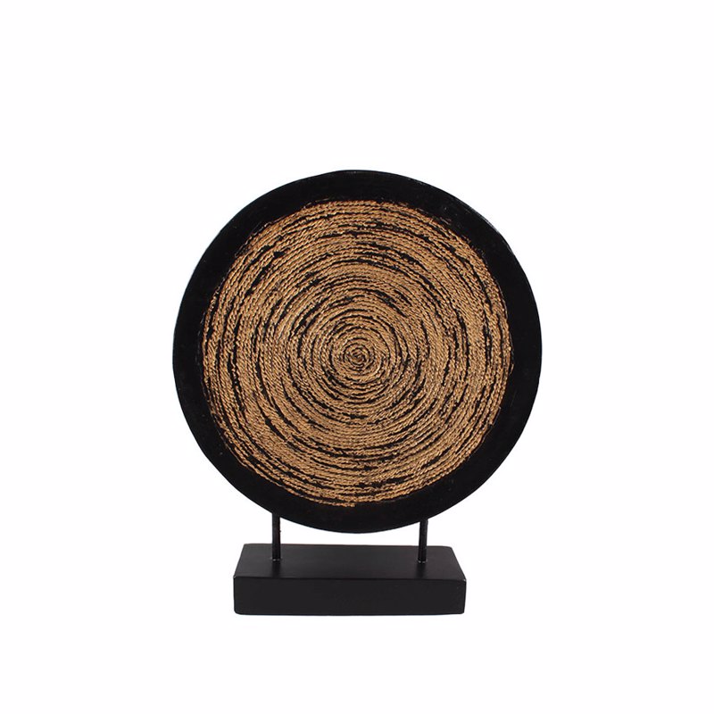 InTheBox - Maison HAUSA 2 DECO Διακοσμητικό Resin Μαύρο