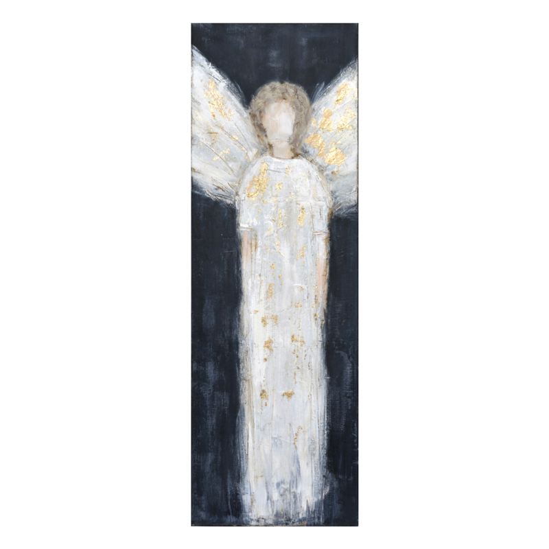 InTheBox - Maison - ΣΗΜΑΝΤΙΚΟ: Σε περίπτωση διαφοράς τιμής από το κατάστημα ισχύει παντα και μόνο η τιμή του καταστήματος InTheBox - Maison ANGELO 2 Πίνακας Καμβάς με Μαύρο/Λευκ