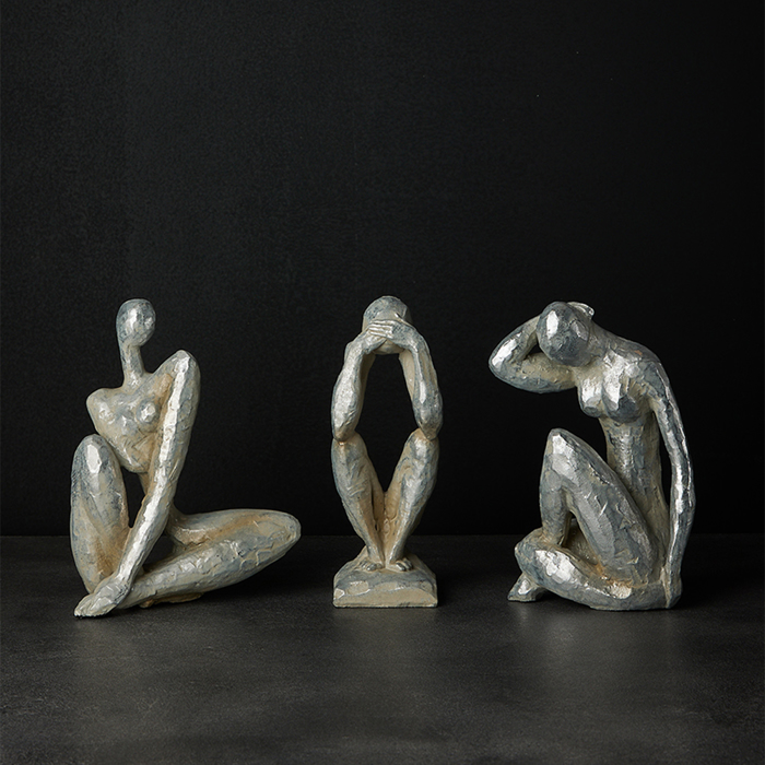 InTheBox - Maison POZA 2 DECO Figura Resin Asimi 14x10x21cm 020708