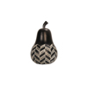 InTheBox - Maison FRUIT BLACK 1 DECO Axladi Resin Mavro/Lefko F11.3x17.4cm 020750