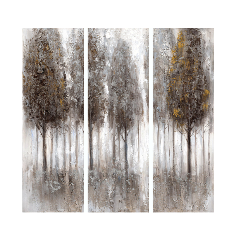 InTheBox - Maison BOSSEN Πίνακας Καμβάς με Μαύρο/Λευκό 