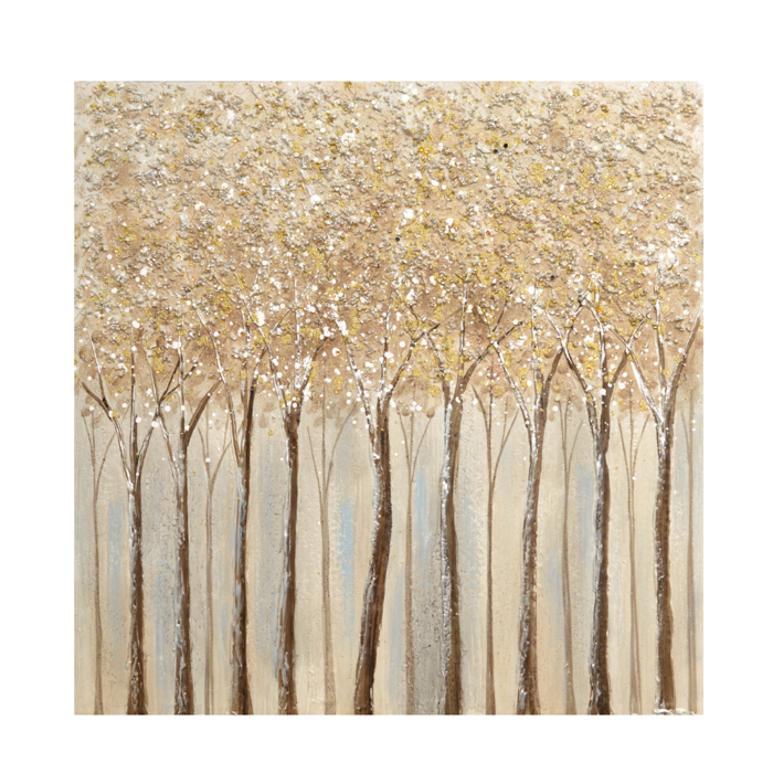 InTheBox - Maison WOODS 2 Pinakas Kambas me Poluxromo Xulo 80x80x3cm 021065